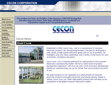Tablet Screenshot of ceconlight.com